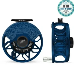 Abel ROVE Reel 5/7 Deep Blue Underwood Drift, Black Drag Knob with Platinum Handle - Your Premium Fishing Gear Store Rods Lines Baits Accessories^ Online