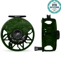 Abel ROVE Reel 5/7 Deep Green Underwood Swing with Black Handle - Your Premium Fishing Gear Store Rods Lines Baits Accessories^ Outlet