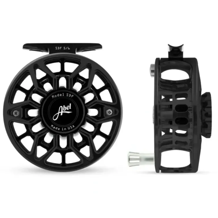 Abel SDF Reel Black 5/6 - Your Premium Fishing Gear Store Rods Lines Baits Accessories^ New