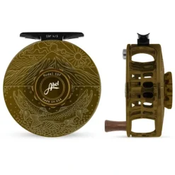 Abel SDF Reel 4/5 Dark Olive, Underwood Ridge Riders with Rosewood Handle - Your Premium Fishing Gear Store Rods Lines Baits Accessories^ Clearance