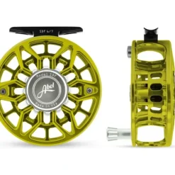 Abel SDF Reel 6/7 Lime Green, Platinum Drag Knob with Platinum Handle - Your Premium Fishing Gear Store Rods Lines Baits Accessories^ Fashion