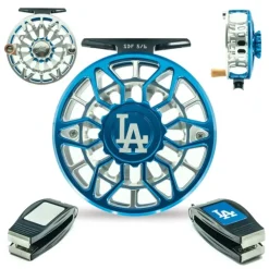 Abel SDF Reel 5/6 Ported MLB LA Dodgers w/ Nipper - Your Premium Fishing Gear Store Rods Lines Baits Accessories^ Best Sale