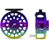 Abel SDF Reel Ported 5/6 Northern Lights Fade with Platinum Handle - Your Premium Fishing Gear Store Rods Lines Baits Accessories^ Outlet