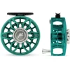 Abel SDF Reel Ported 4/5 Teal, Platinum Drag Knob with Platinum Handle - Your Premium Fishing Gear Store Rods Lines Baits Accessories^ Store
