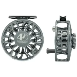 Abel SDF Reel 5/6 40th Logo Slate Grey with Ebony Handle - Your Premium Fishing Gear Store Rods Lines Baits Accessories^ Best