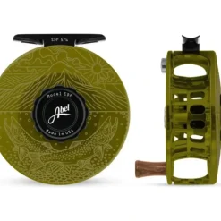 Abel SDF 5/6 Reel Underwood Ridge Riders Dark Olive/Black Handle - Your Premium Fishing Gear Store Rods Lines Baits Accessories^ Flash Sale