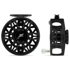 Abel SDS Reel 7/8 Black, Black Drag Knob with Platinum Handle - Your Premium Fishing Gear Store Rods Lines Baits Accessories^ Clearance