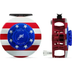 Abel SDS Reel Solid 7/8 USA Flag Edition with Platinum Handle - Your Premium Fishing Gear Store Rods Lines Baits Accessories^ Store