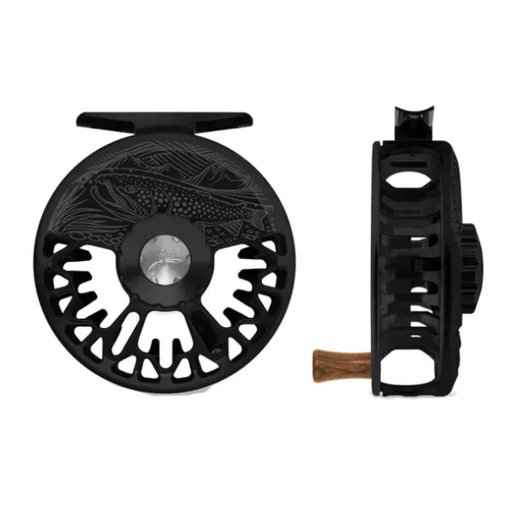 Abel VAYA Fly Reel Casey Underwood On The Hunt- Black - Your Premium Fishing Gear Store Rods Lines Baits Accessories^ Sale