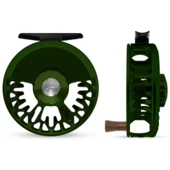 Abel Vaya Reel 5/6 Deep Green, Deep Green Drag Knob with Rosewood Handle Left Hand Retrieve - Your Premium Fishing Gear Store Rods Lines Baits Accessories^ Store