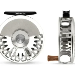 Abel Vaya reel 4/5 Platinum/Platinum Drag/Walnut Handle - Your Premium Fishing Gear Store Rods Lines Baits Accessories^ Cheap