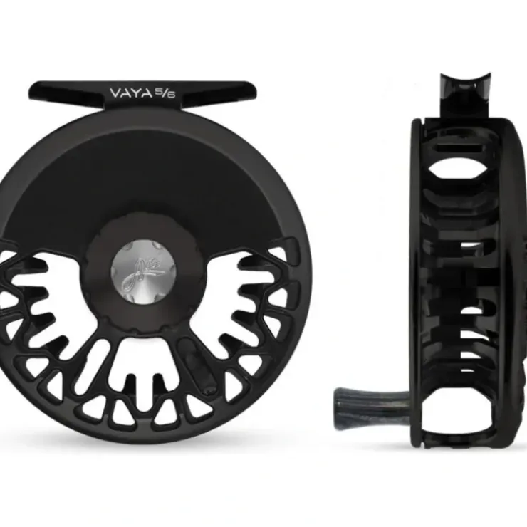 Abel Vaya Reel 5/6 Satin Black w/ Ebony Handle - Your Premium Fishing Gear Store Rods Lines Baits Accessories^ Best