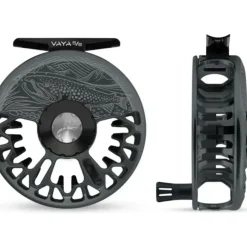 Abel Vaya Reel 4/5 Underwood On the Hunt Slate Gray with Black Handle - Your Premium Fishing Gear Store Rods Lines Baits Accessories^ Fashion