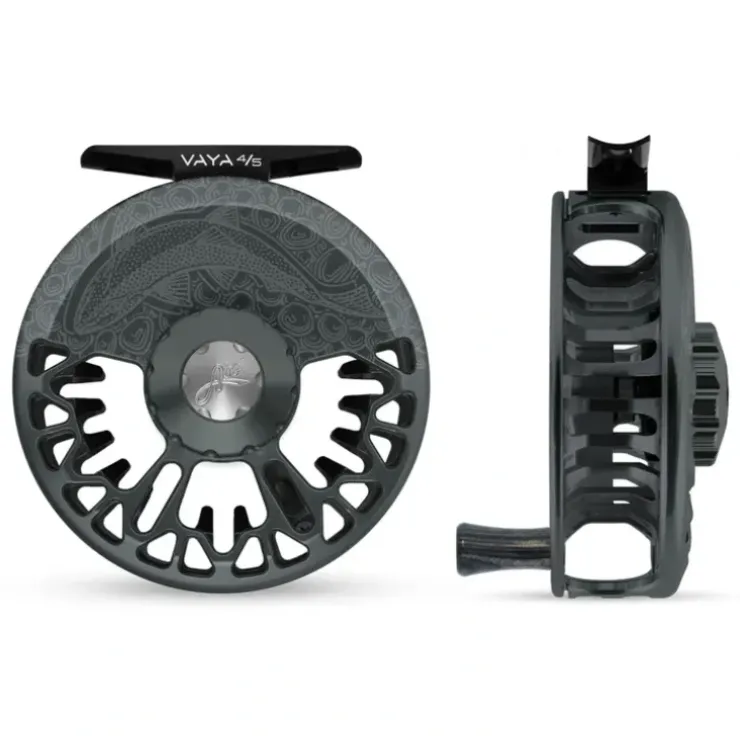 Abel Vaya Reel 4/5 Underwood Sight Fish Slate Gray, Slate Gray Drag Knob with Ebony Handle - Your Premium Fishing Gear Store Rods Lines Baits Accessories^ Best Sale