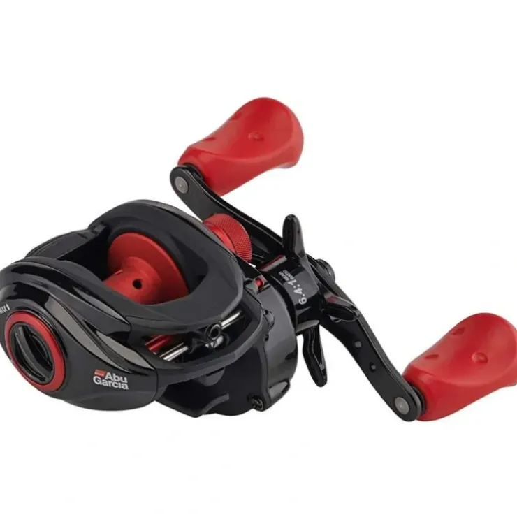 Abu Garcia MAX4X MAX X Low Profile Reel, 6.4:1 Ratio - Your Premium Fishing Gear Store Rods Lines Baits Accessories^ Cheap