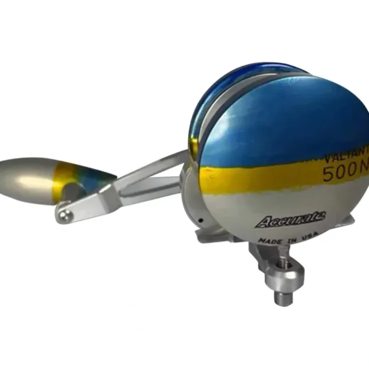 Accurate Boss Valiant Conventional Reel- 500 Narrow Slow Pitch Jig- Yellowfin Tuna - Your Premium Fishing Gear Store Rods Lines Baits Accessories^ Fashion