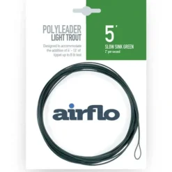 AirFlo Light Trout Polyleader 5' - 8lb - Your Premium Fishing Gear Store Rods Lines Baits Accessories^ Store