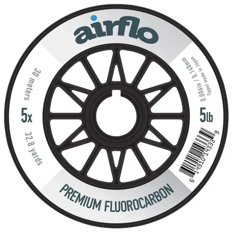 AirFlo Premium Fluorocarbon Tippet 30M - Your Premium Fishing Gear Store Rods Lines Baits Accessories^ Cheap