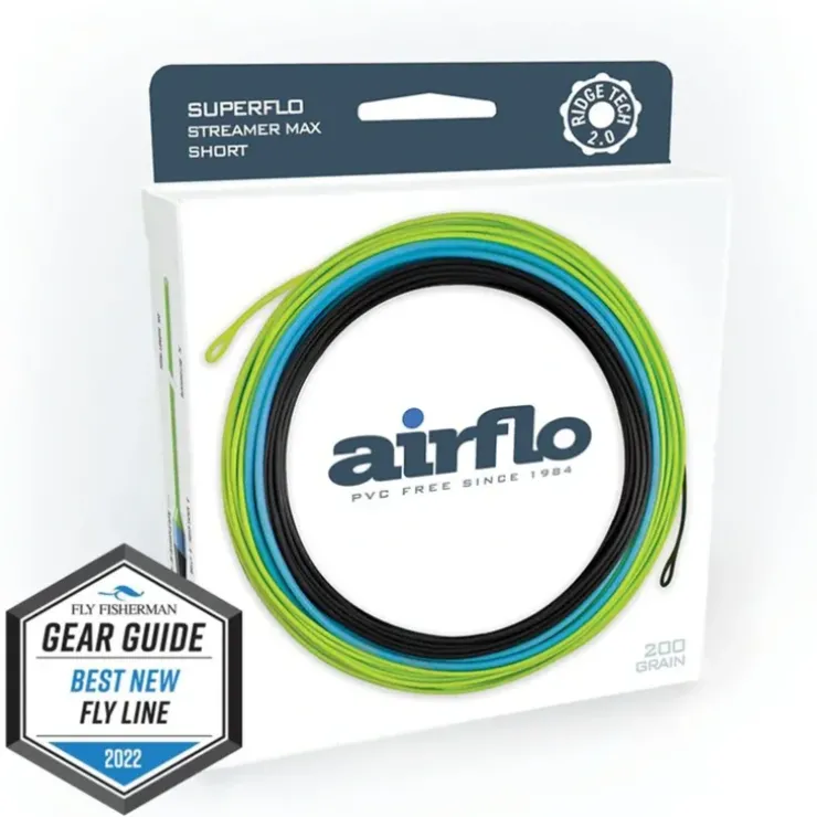 AirFlo Ridge 2.0 Streamer Max Short Fly Line - Your Premium Fishing Gear Store Rods Lines Baits Accessories^ Best Sale