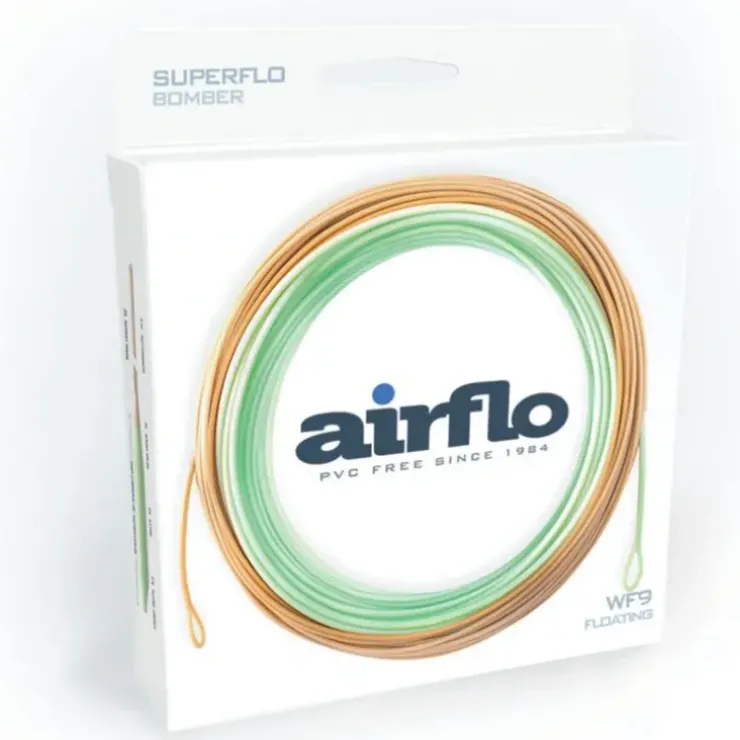 AirFlo SuperFlo Bomber Fly Line Mint/Sandy Tan - Your Premium Fishing Gear Store Rods Lines Baits Accessories^ Store