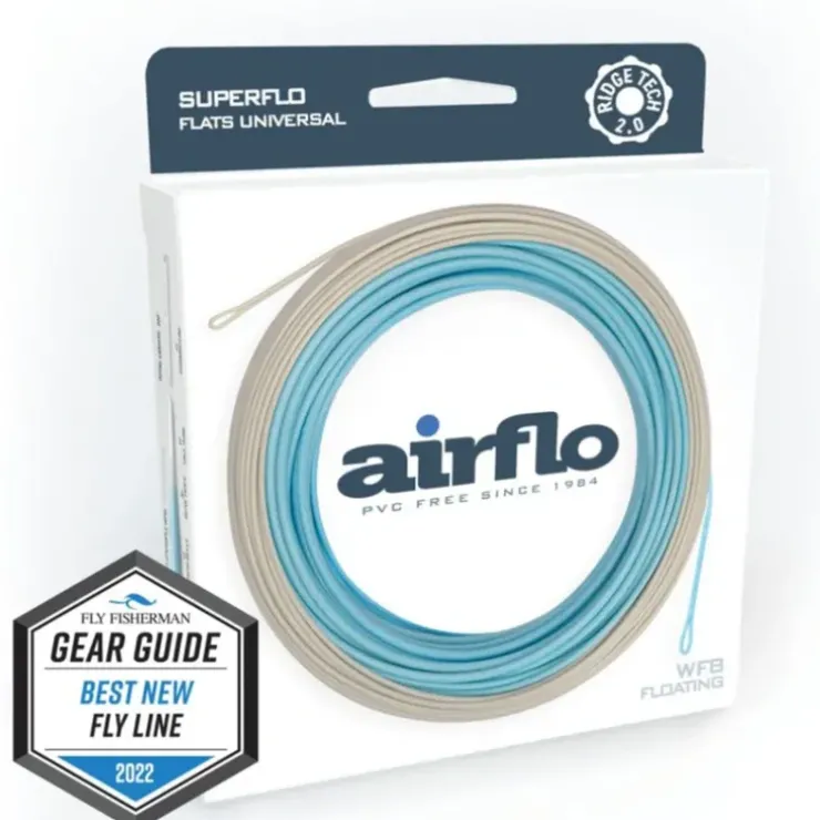 AirFlo SuperFlo Flats Universal Taper Fly Line Sand/Blue Sky - Your Premium Fishing Gear Store Rods Lines Baits Accessories^ Flash Sale