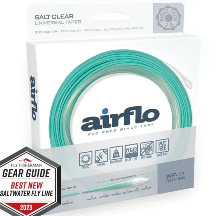 Airflo Superflo Ridge 2.0 Flats Universal Taper 9' Clear Tip - Your Premium Fishing Gear Store Rods Lines Baits Accessories^ Store