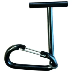 Aluminum Tippet T w/Carabiner Black - Your Premium Fishing Gear Store Rods Lines Baits Accessories^ Discount