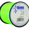Ande Monofilament Line (Envy Green, 12 -Pounds test, 1/4# spool) - Your Premium Fishing Gear Store Rods Lines Baits Accessories^ Store