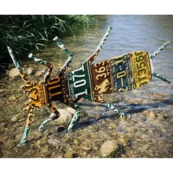 Antique Mixed Western Salmonfly License Plate Art - Your Premium Fishing Gear Store Rods Lines Baits Accessories^ Online