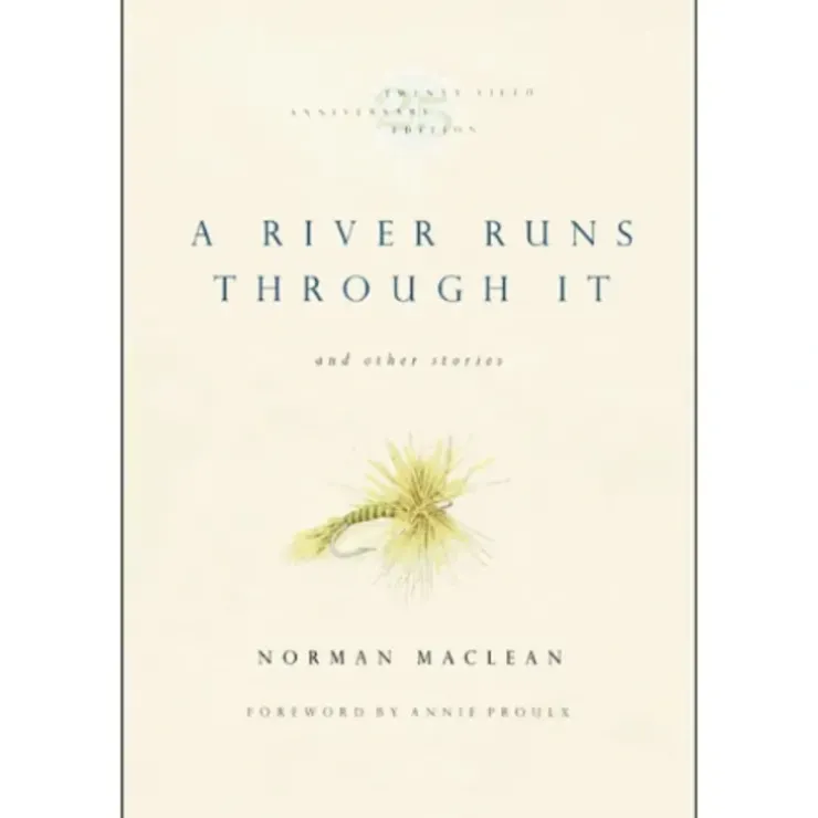 A River Runs Through It by Norman Maclean - Soft Cover - Your Premium Fishing Gear Store Rods Lines Baits Accessories^ Outlet