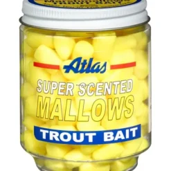 Atlas-Mike's Super Scented Mallows 1.5oz Jar - Your Premium Fishing Gear Store Rods Lines Baits Accessories^ Online