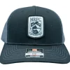 Badge Logo 112+ Black/Graphite R-Flex Trucker - Your Premium Fishing Gear Store Rods Lines Baits Accessories^ Cheap