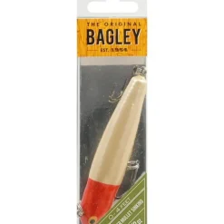 Bagley Finger Mullet Sinking Genuine Balsa Wood Fishing Bait, Red Head Mullet, 3 - Your Premium Fishing Gear Store Rods Lines Baits Accessories^ Fashion
