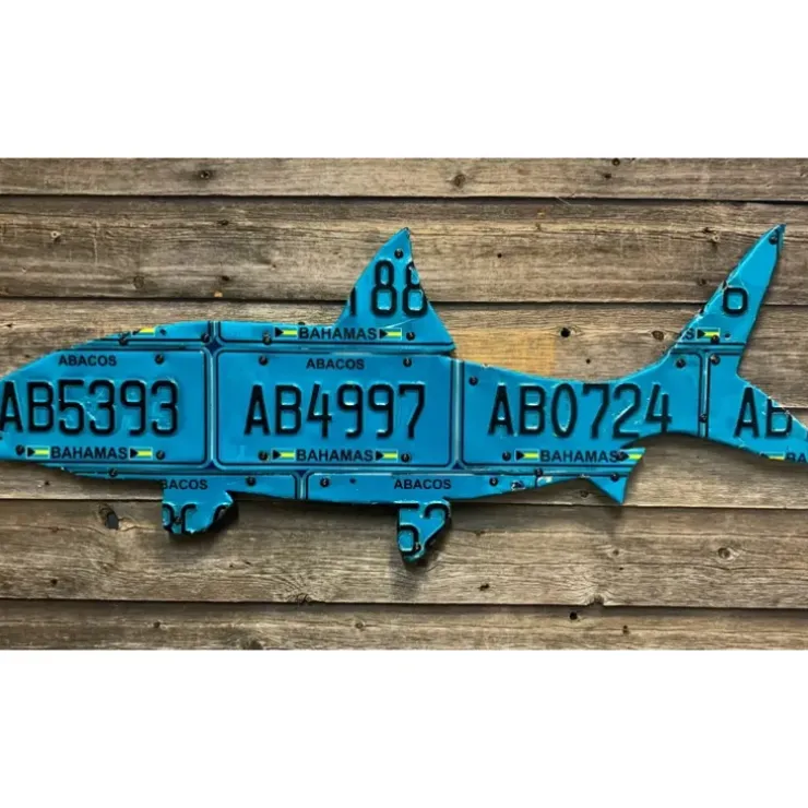 Bahamas Bonefish License Plate Art - Turquoise - Your Premium Fishing Gear Store Rods Lines Baits Accessories^ Hot