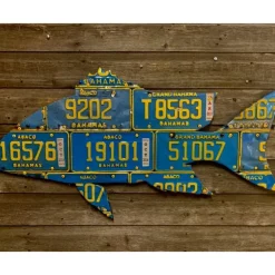 Bahamas Mutton Snapper License Plate Art - Your Premium Fishing Gear Store Rods Lines Baits Accessories^ Best