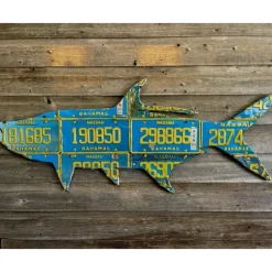 Bahamas Tarpon License Plate Art - Your Premium Fishing Gear Store Rods Lines Baits Accessories^ Best Sale