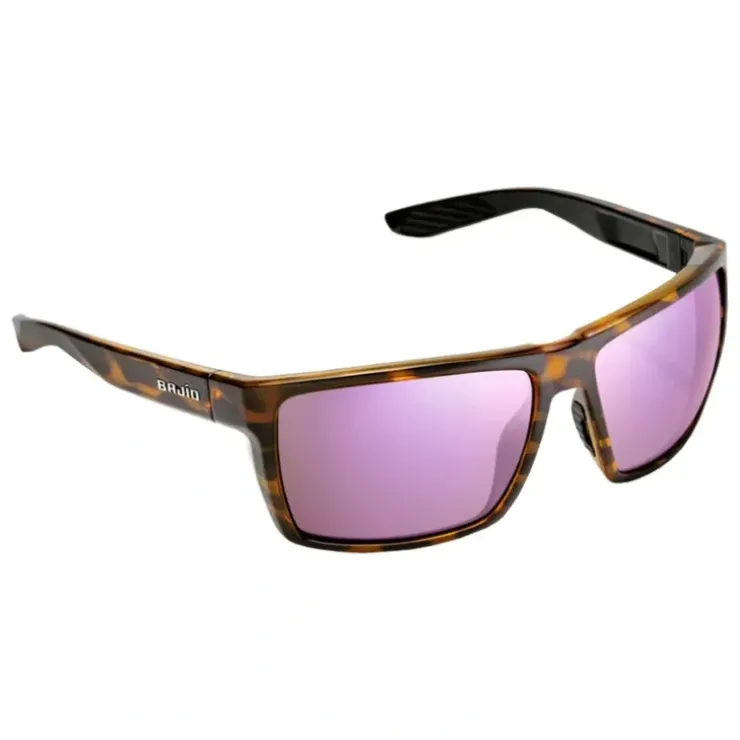 Bajio Stiltsville Brown Tortoise Gloss Rose Mirror Glass - Your Premium Fishing Gear Store Rods Lines Baits Accessories^ Cheap