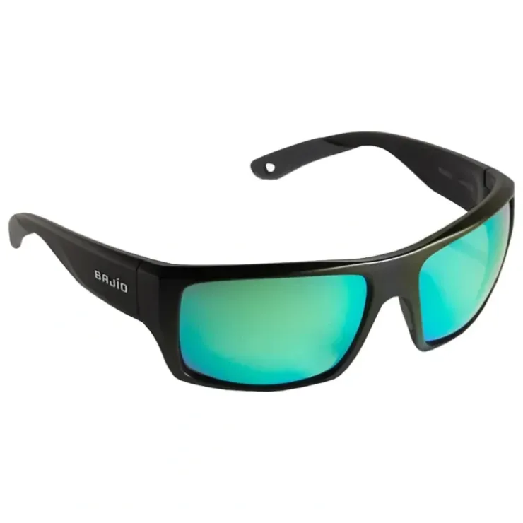 Bajio Sunglasses Nato Black Matte Permit Green Mirror - Your Premium Fishing Gear Store Rods Lines Baits Accessories^ Discount