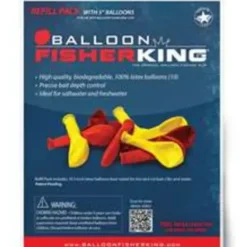 Balloon Fisher King Balloon Refill Pack - Your Premium Fishing Gear Store Rods Lines Baits Accessories^ Hot