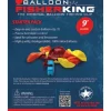 Balloon Fisher King Starter Pack w/ 9" Balloons - Your Premium Fishing Gear Store Rods Lines Baits Accessories^ Cheap