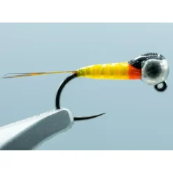 Barbless Jig Pearl Rib Perdigon Sunburst Yellow - Your Premium Fishing Gear Store Rods Lines Baits Accessories^ Online