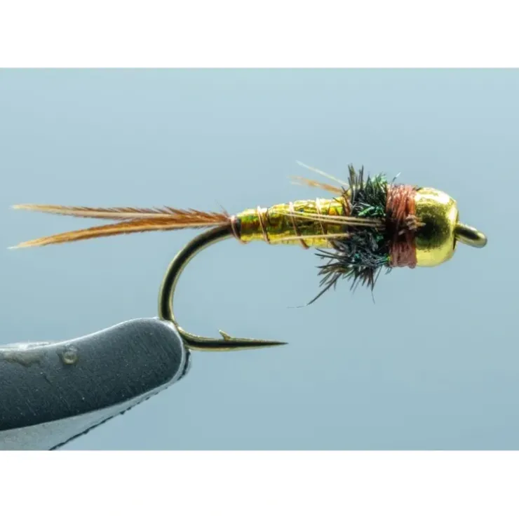 Beadhead Lightning Bug Gold - Your Premium Fishing Gear Store Rods Lines Baits Accessories^ Flash Sale