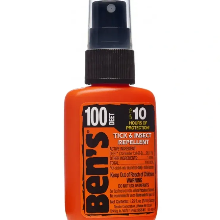 Ben's Repellent, 1.25oz Bottle - Your Premium Fishing Gear Store Rods Lines Baits Accessories^ Sale