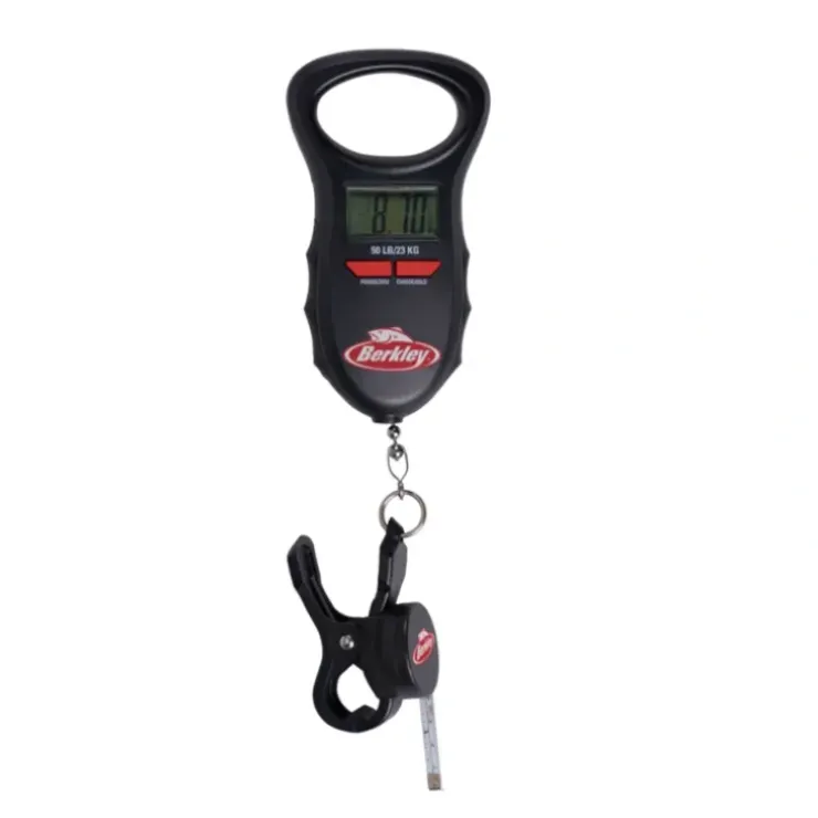 Berkely Digital Fish Scale with Tape, Water Resistant, Weighs Up to 50lbs - Your Premium Fishing Gear Store Rods Lines Baits Accessories^ Flash Sale
