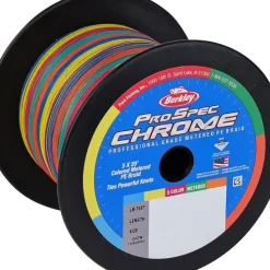 Berkley ProSpec Chrome 5x20' Metered Braided Line 100lb 1500yd - Your Premium Fishing Gear Store Rods Lines Baits Accessories^ Cheap
