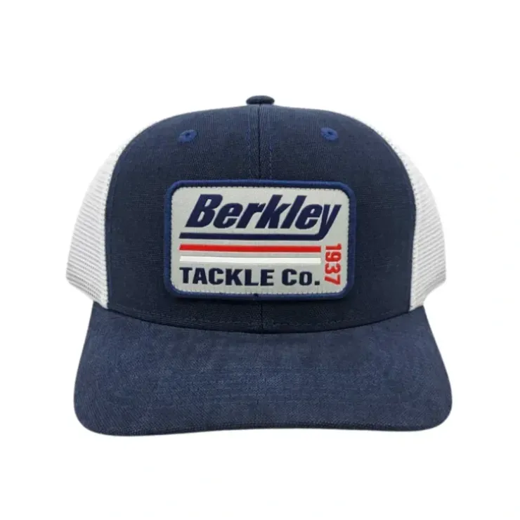 Berkley Striper Trucker Hat, Navy - Your Premium Fishing Gear Store Rods Lines Baits Accessories^ Flash Sale