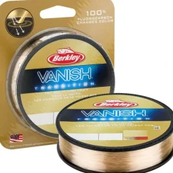 Berkley Vanish Transition Fluorocarbon Line Filler Spool, Clear Gold/Crimson Red - Your Premium Fishing Gear Store Rods Lines Baits Accessories^ Cheap