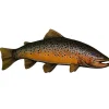 Bern Sundell Original Hand Painted 4' Wooden Trout Madison River Brown Trout - Your Premium Fishing Gear Store Rods Lines Baits Accessories^ Cheap