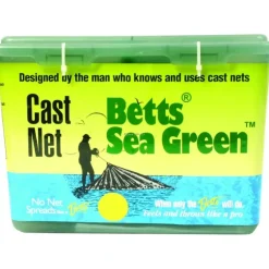 Betts Sea Green Mono Cast Net 5' 5/8" Mesh - Your Premium Fishing Gear Store Rods Lines Baits Accessories^ Clearance