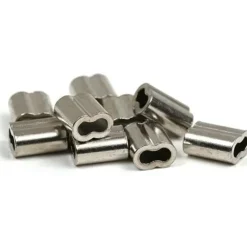 Billfisher Double Sleeves 50pk Nickel Heavy Wall 1.6 - Your Premium Fishing Gear Store Rods Lines Baits Accessories^ Best